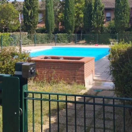 Appt Entier 85m2 Avec 2 Dont 1 Parentale 1 Bureau 1 Canape Lit Piscine דירה Gagnac-sur-Garonne